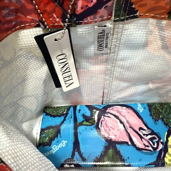 Consuela Rosie Grab & Go Mini Bag Print Coated Canvas NWT - Picture 4 of 8